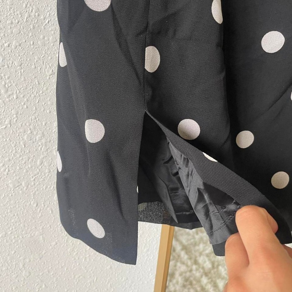 Vintage‎ 80s / 90s Dainty Polka Dot Picnic Day Dress - Picture 3 of 5